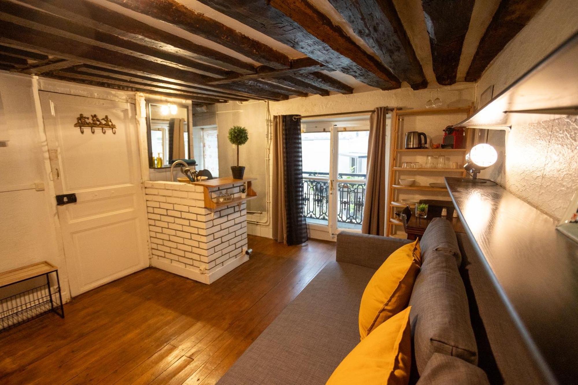 Studio Cosy Romantique En Plein Coeur De Paris Apartment Exterior photo